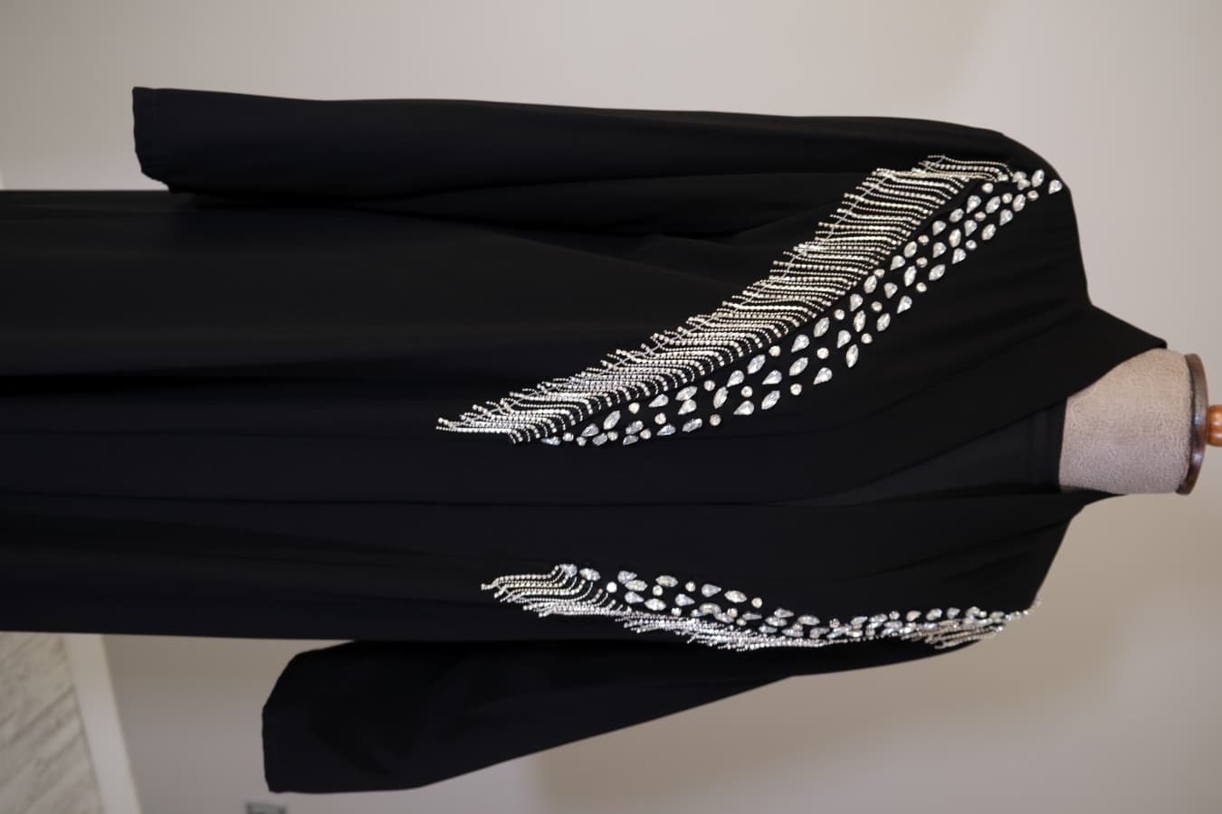 Etrucci 3938 Siyah Abaya