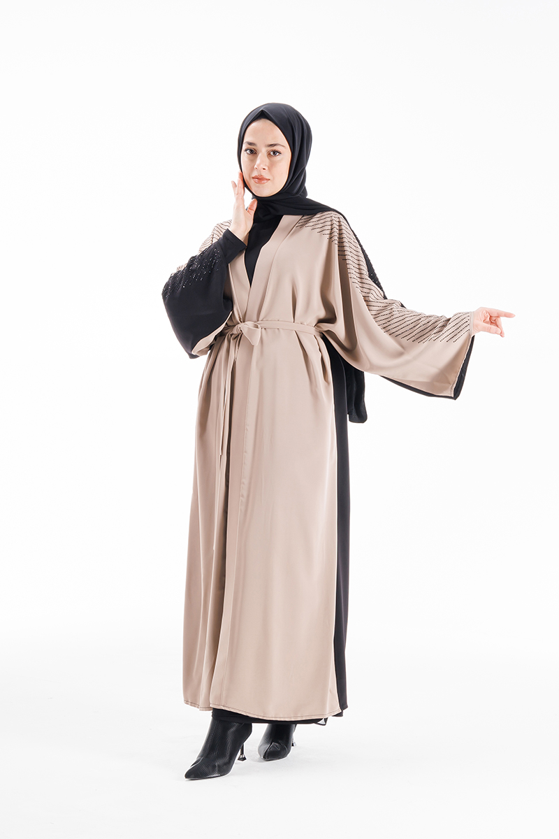 Etrucci Hu132 Siyah Abaya