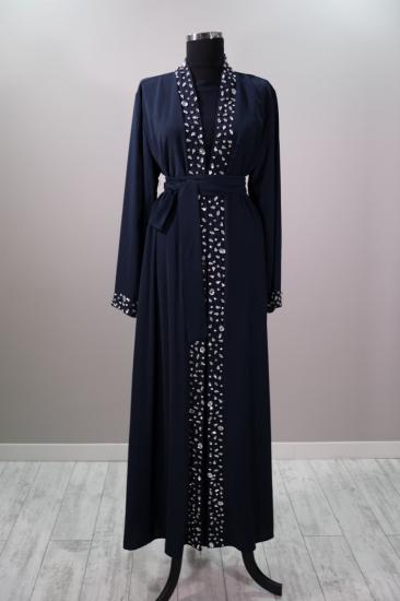 ETRUCCİ 3930 LACİVERT ABAYA