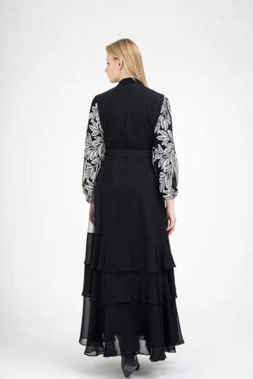 ORHAN 02-1660 SİYAH ABAYA