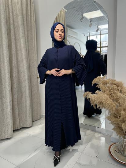 Pıeef 2415 Lacivert Akor Abaya